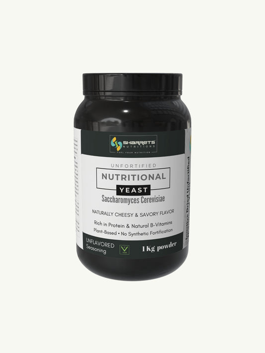 Sharrets Unfortified Nutritional Yeast Vegan Powder - Nooch For Vegans