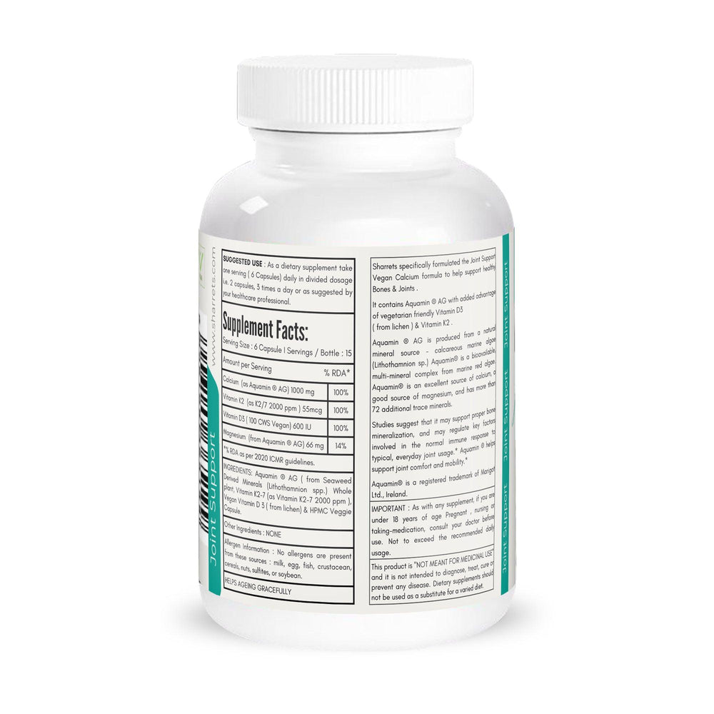 Joint Supports Supplement