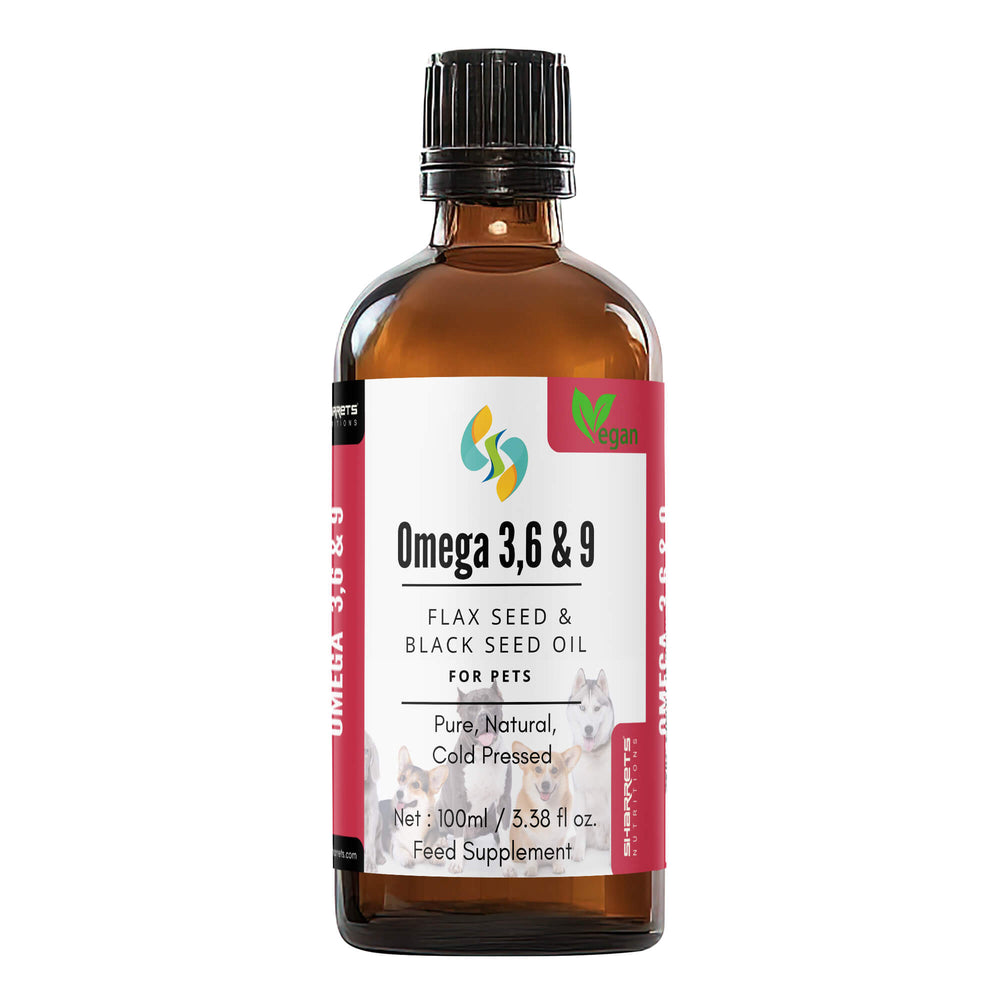 Omega 3 6 9 supplements for dogs horses cats pets